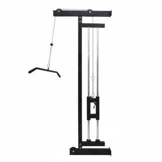 Latzugturm 190 x 75 cm schwarz