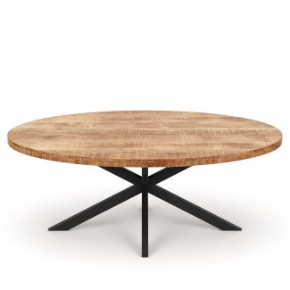 Esstisch Holz MAYLA oval 180 x 90 cm - Gratisinserat.ch