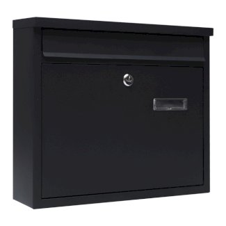 Briefkasten 31.8 x 36 cm schwarz
