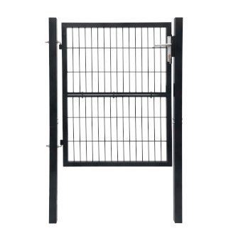 Gartentor mit Schloss 100 x 120 cm anthrazit