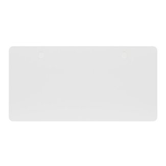 Tischplatte Stehpult mit Kabeldurchlass weiss 180 x 90 cm