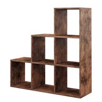 Treppenregal Raumteiler Vintage BONITA 6 Fächer 98 x 98 cm - Gratisinserat.ch