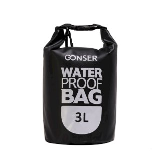 Dry Bag Tasche wasserdicht schwarz 3L - Gratisinserat.ch