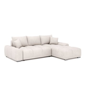 Ecksofa mit Schlaffunktion TRAVIS rechts beige