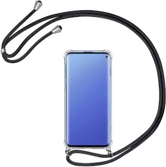 Handyhülle mit Band Samsung S10 transparent