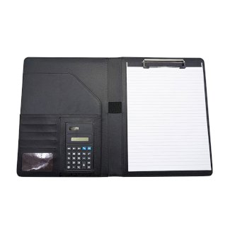 Schreibmappe mit Klemmbrett A4 schwarz