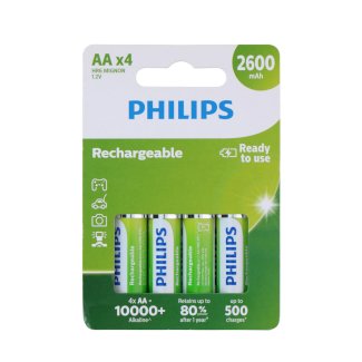 Batterie AA PHILIPS Recharge 4 Stk. - Gratisinserat.ch