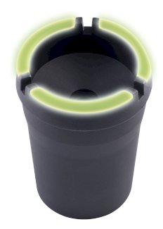 Aschenbecher mit Leuchtrand