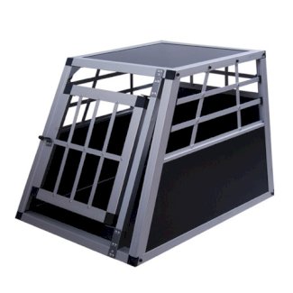 Hundebox Alu S schwarz