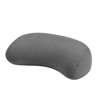 Meditationskissen Halbmond 42 x 20 x 12 cm grau - Gratisinserat.ch