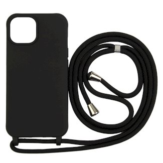 Handyhülle mit Band iPhone 15 Pro Max schwarz