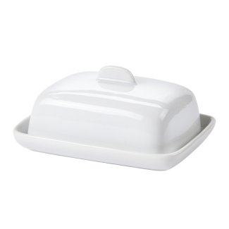 Butterdose Porzellan weiss - Gratisinserat.ch