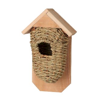 Vogelhaus Nistkasten 14 x 9 x 26 cm