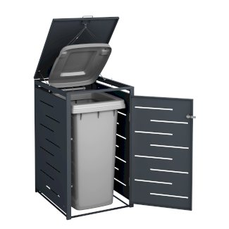 Mülltonnenbox 240L anthrazit - Gratisinserat.ch
