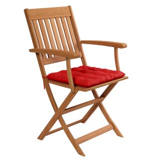 Sitzkissen 40 x 40 cm rot - Gratisinserat.ch