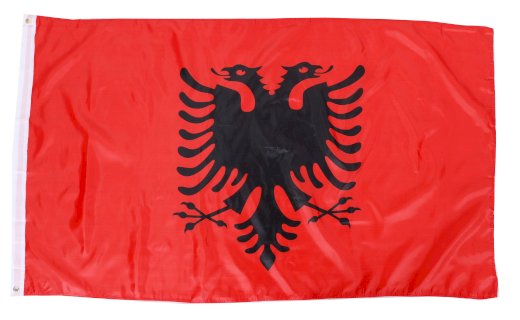 Flagge Albanien 90 x 150 cm