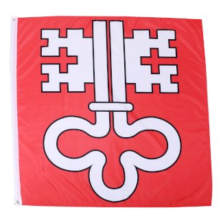 Kantonsflagge Nidwalden 120 x 120 cm