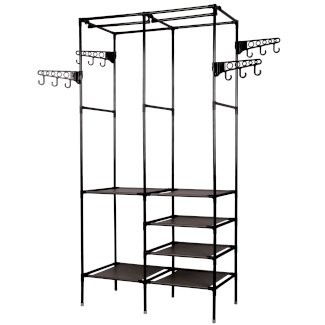 Kleiderständer Garderobe 86 x 44 x 174 cm schwarz - Gratisinserat.ch