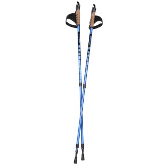 Walking Stöcke Anti-Shock blau