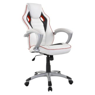 Gaming Stuhl Bürostuhl TURBO weiss