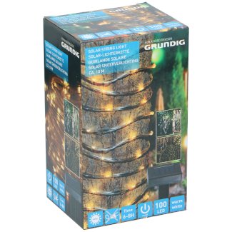 LED Solar Lichterkette 10 m