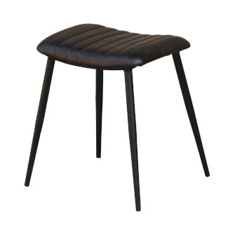 Hocker Leder Vintage MAELLE