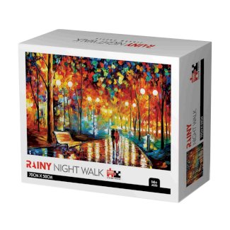 Puzzle Regnerischer Nachtspaziergang 1000 Teile