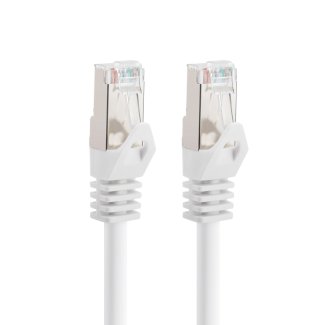 Patchkabel Cat 6A 10 m weiss