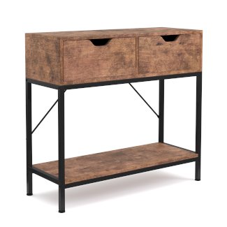 Konsolentisch Vintage BONITA 80 x 30 x 75 cm 2 Schubladen - Gratisinserat.ch