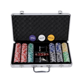 Profi Pokerkoffer mit 300 Chips