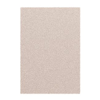 Hochflor Teppich 240 x 340 cm creme