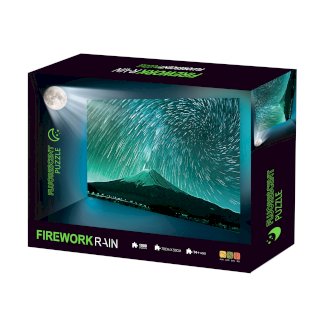 Puzzle fluoreszierend Feuerwerksregen 1000 Teile