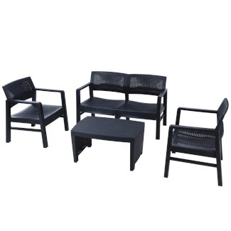 Gartenmöbel Set FUJI 4-teilig