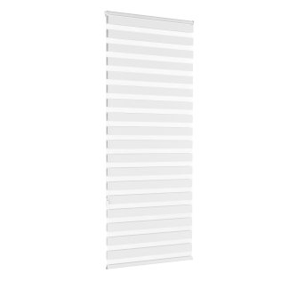 Doppelrollo weiss 90 x 220 cm