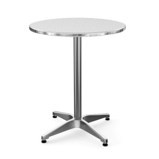 Gartentisch Bistrotisch Alu rund 60 x 70 cm - Gratisinserat.ch