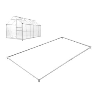 Fundament für Gewächshaus 375 x 190 cm