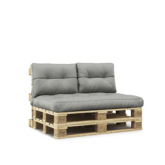 Palettenkissen Set 3-teilig hellgrau - Gratisinserat.ch