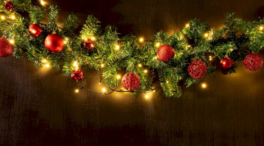 Weihnachtsgirlande 270 cm