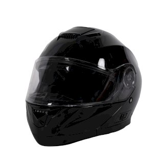 Motorrad Klapphelm schwarz Grösse 55/56