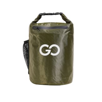 Dry Bag Tasche mit Reissverschluss olive 10L