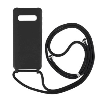 Handyhülle mit Band Samsung S10 schwarz