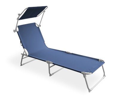 Liegestuhl LETTINO blau - Gratisinserat.ch