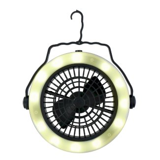 Campinglampe Ventilator 2-in-1