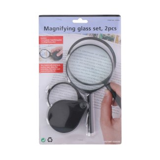 Lupen Set 2-teilig