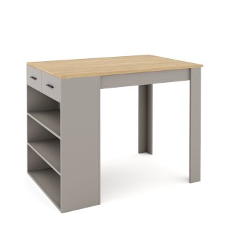 Bartisch MORRISON 100 x 67 x 77 cm natur/anthrazit