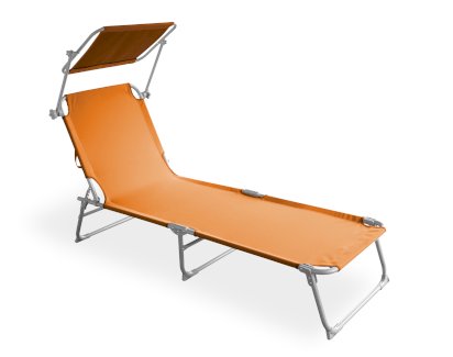 Liegestuhl LETTINO orange