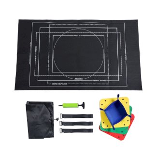 Puzzlematte aufrollbar schwarz