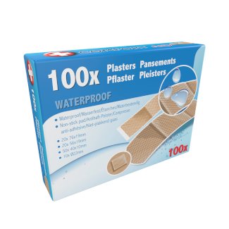 Pflaster wasserfest 100 Stk.