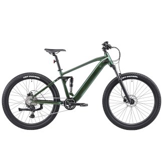 E-Bike Fully Mountainbike 27.5 THUNDER grün