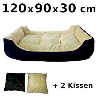 Katzenbett SCHNUFFEL beige/schwarz